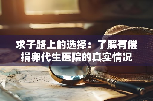 求子路上的选择:了解有偿捐卵代生医院的真实情况 求子路上的选择:了解有偿捐卵代生医院的真实情况